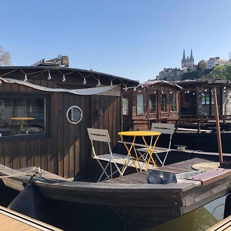 Logement Insolite La Toue Cabanee Centre Ville Angers Exterior foto